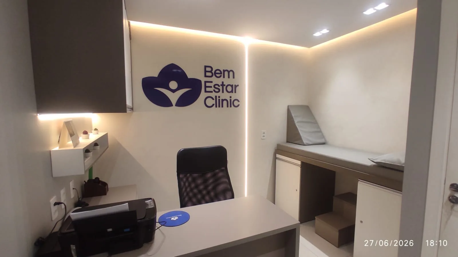 Consultório 3 — Cuidado especializado para aliviar a dor, restaurar o equilíbrio e promover bem-estar, na BemEstarClinic em Caruaru-PE